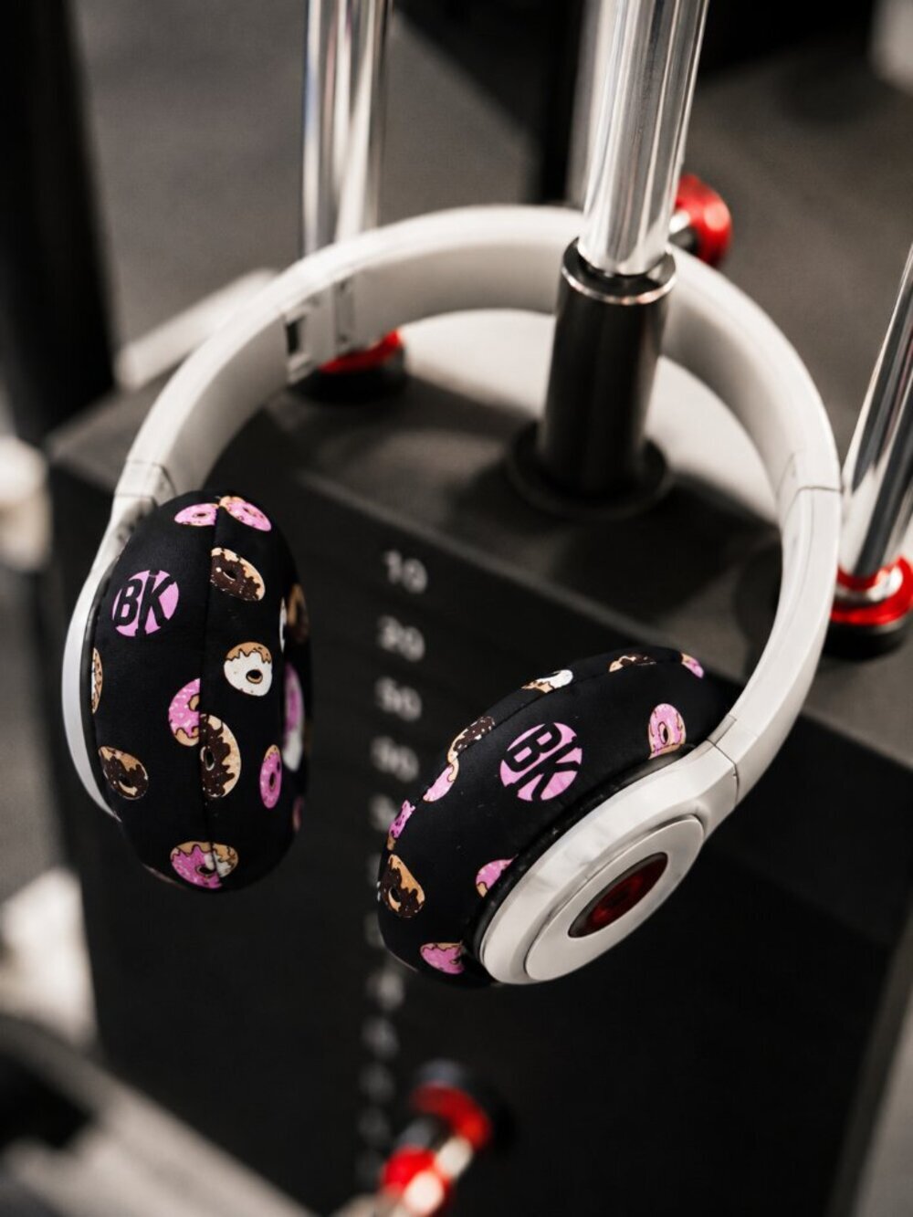 Beat Kicks Headphone Covers - Donut Print - Protective, Washable, New